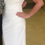 White Keyhole Dress Photo 0