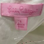 Lilly Pulitzer  Bowen Yellow Butterfly Print Strapless Dress Size 4 Photo 3