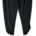1. State  Black Split Leg Pull On‎ Pants Poly Spandex Pants Large Asymmetrical Hem Photo 8