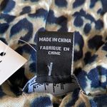 Nicole Miller  leopard fringe shawl coverup NWT Photo 5