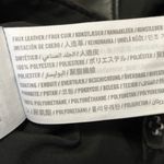 Abercrombie & Fitch Black Faux Leather Vegan Sleeveless Crop Tank Top Size S Photo 3