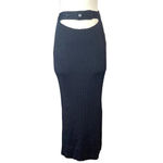 Aya Muse Maggie Cutout Skirt in Black X Photo 4