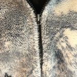 Furry winters sled dog husky scene detailed vintage jacket Size L Photo 4