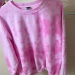 Gildan pink Tie Dye Crewneck Sweatshirt Photo 0