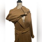 Tommy Hilfiger vtg Midi coat belt in wool cashmere blend sz xl Photo 4