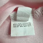 Cherry Berry Fresh Floral Pink & Green Print Button Down Blouse Women’s XXL Photo 3