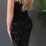 Black Prom Bodysuit Photo 1