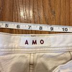 AMO painterly pant natural cotton high rise jeans size 26 Photo 6