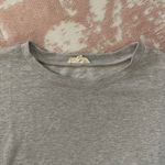 Ultra Flirt Pearl Embellished Crewneck Pullover- Light Gray Photo 3