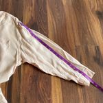 DKNY  Jeans 100% Silk Oversized Button Down Shirt Pale Peach Photo 5