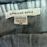 American Eagle  Gray Square Neck Puff Sleeve A Line Tiered Midi Dress Size XXL Photo 2