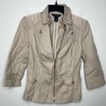 White House | Black Market  tan‎ blazer jacket size 2 Photo 0