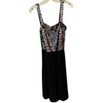 Vintage Three Flags‎ California Sequin Dress with Jacket Black Size 8 Photo 3