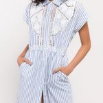  Polly Farms Blue Stripe Dress Photo 2
