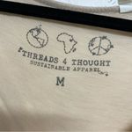 Threads 4 Thought Threads For Thought Oatmeal Oversized Slouchy Long Sleeve Tee M Organic Cotton Photo 3