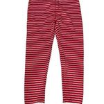 American Eagle Red White Stripe 2 Piece Thermal Pajama Set Womens Large Photo 1