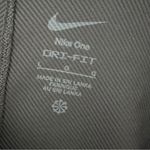 Nike NWT One Dri-Fit Women’s Training Jacket Black Large Full-Zip Thumbholes Photo 4