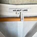 Helmut Lang  Women's XS White V-Neck Long Sleeve Blouse Casual Photo 2