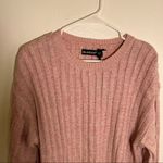 BLANK NYC  Ribbed Pullover Sweater Pink Lilac Photo 3