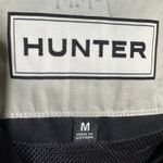 Hunter  Water Resistant Cotton Smock Rain Jacket Women M Black Outdoor Hooded Photo 11