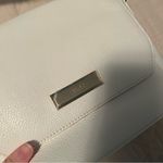 DKNY  Elegant White Leather Crossbody Bag Photo 4