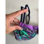 NWT Lascana for Venus Green Purple Paisley Bikini Top 32B 34A 36AA Photo 2