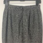 EUC Ann Freeberg Black White Boucle Wool Blend Lined Pencil Skirt Size 4 Photo 5