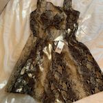 Buckle Willow & Root Snakeskin Romper Photo 3