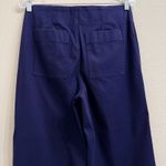 Spanx Stretch Twill Wide Leg Crop Pants Lapis Blue Size Medium 20989R Pull-on Photo 3