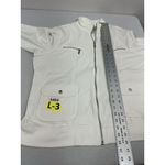 Womans Style & Co Sport Sweatshirt Jacket 1X White Full Zip Mock Neck Photo 5