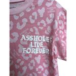 ALF Pink Cheetah Print Short Sleeve T Photo 3