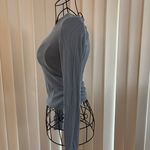 Alo Yoga Gather Long Sleeve Celestial Blue Photo 5