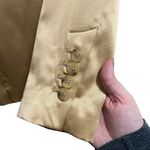 Nili Lotan NEW NWT Lena Double Breasted 100% Silk Blazer Jacket Khaki Photo 5