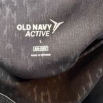 Old Navy Active Womens Go-Dry Athletic Bike Shorts Black Cheetah Pocket Sz Large Photo 7