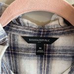 Banana Republic ✨  Wool Blend Ruffle-Collar Shirt Mediun Photo 3