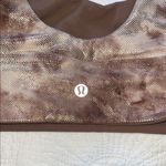 Lululemon  athletica Reversible Brown and Cream Sports Bra Photo 2