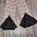 Walter Baker  Womens Tweed Cropped Multicolor Wide Leg High Waisted Pants Size 2 Photo 3