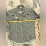 Source Unknown Women’s Black&White P.G.B. Button Down Photo 4