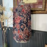 Soft Surroundings  Millie Floral Knit Top Tunic Sweater - Sz PS 💚🎀 Photo 6