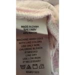 Vince Camuto Linen Shirt ButtonUp White/Blue/Pink Stripe Short Sleeve Size Large Photo 3