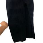 Wilfred  high neck ribbed long sleeve goth sweater dress with slit Medium #716 Photo 5
