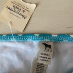 Abercrombie & Fitch Y2k NWT blue polka dot side tie low rise bikini bottoms Photo 2
