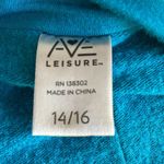 Avenue Blue Relaxed Sweatshirt with Reversed Stitching Size undefined Photo 5