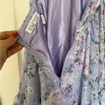 Mac Duggal Leena for
Ruffle Tiered Cut-Out Floral Chiffon Dress Photo 11