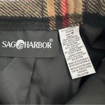 Sag Harbor Vintage Sag Harbour Plaid Wool Blend Midi Skirt Photo 3