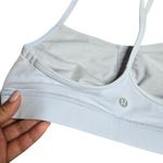 Lululemon  Flow Y Light Blue Bra Size: 6 Photo 2