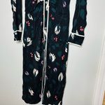 Kate Spade  Deco Bloom Crepe Button Front Long Sleeves Collared Mini Dress size 4 Photo 5