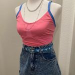 NWT Colsie Barbie Pink Colsie Spaghettie Strap Bodysuit Leotard Onesie Lingerie Size XL Photo 11