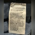 Chico's Chico’s Medium Dark Wash Pull On Elastic Waist Straight Leg Ankle Jeans 3R 16R Photo 8