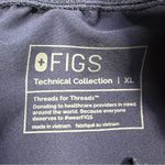 FIGS  Women’s Yola Skinny Scrub Pants Pull On Drawstring Mid Rise in Navy XL Photo 8